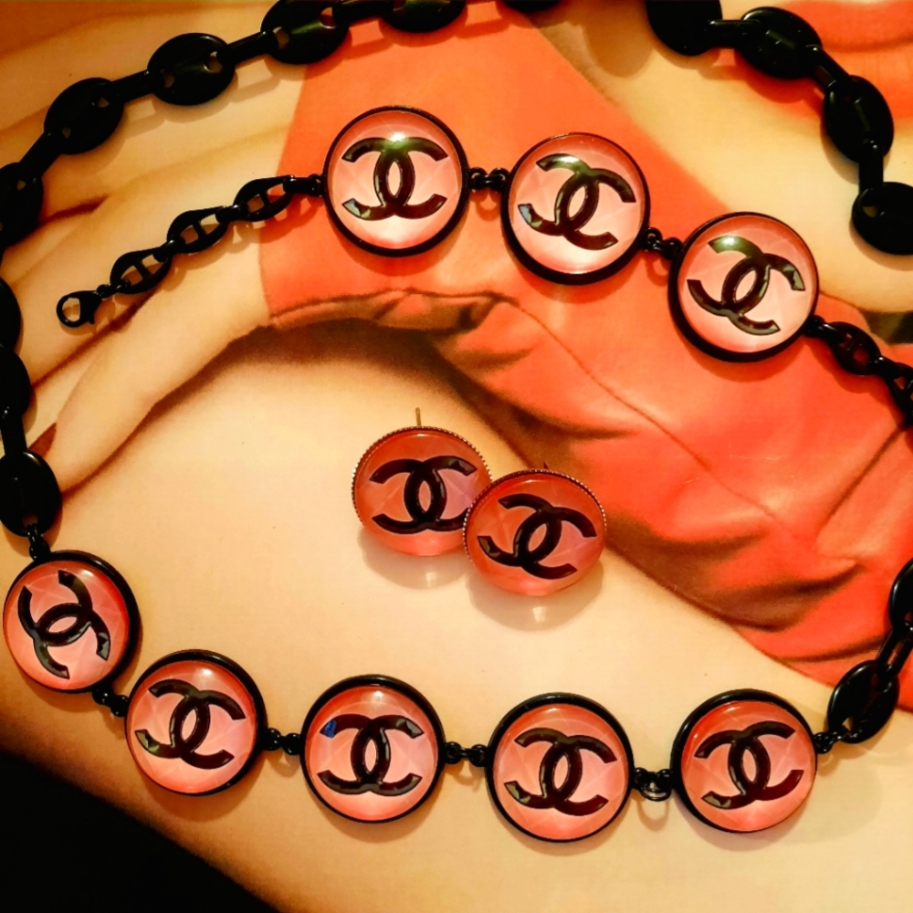 Coco Logo Themed Jewelry Set visit www.nanateria.com